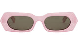 CELINE 3 Dots Pink Geometric Sunglasses