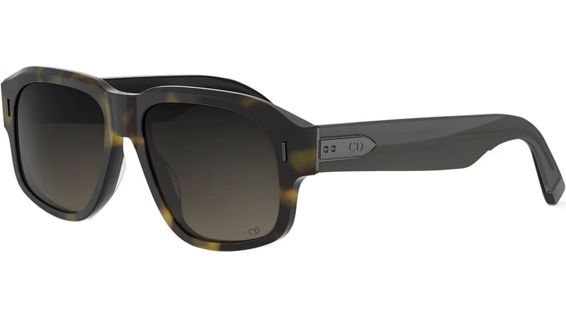 DiorTailoring N1I Havana Geometric Sunglasses