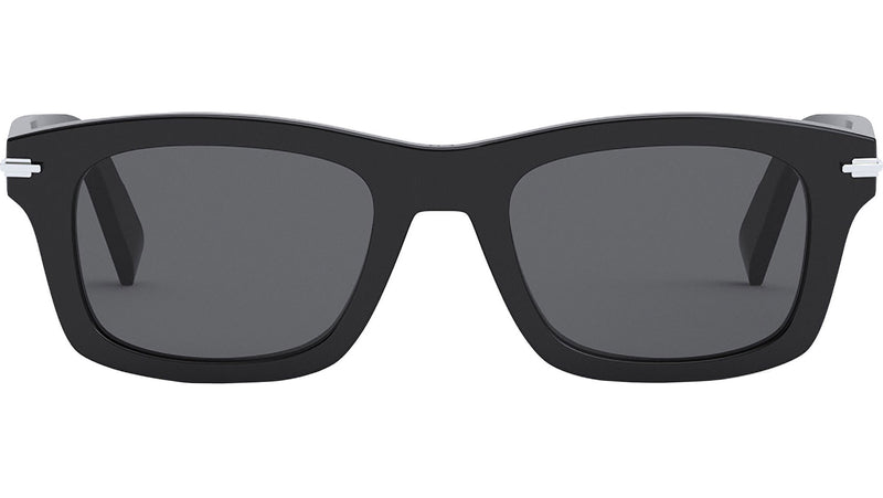 DiorBlackSuit S7I Black Rectangular Sunglasses