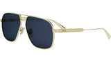 DiorCannage A3U Gold Pilot Sunglasses
