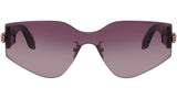 Serpenti Purple Mask Sunglasses