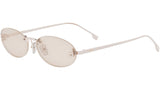 Fendi First Gold Oval Sunglasses