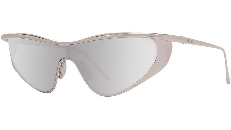 Signature Silver Geometric Sunglasses