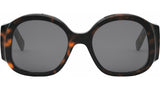 Maxi Triomphe Tortoise Round Sunglasses