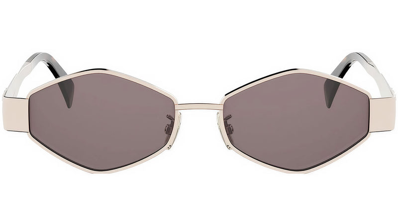 Metal Triomphe Gold Geometric Sunglasses