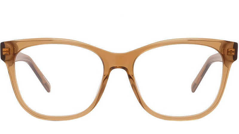 GV Day Light Brown Geometric Eyeglasses