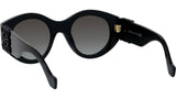 Anagram Black Round Sunglasses