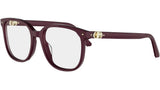 Petit CDO S2I Red Squared Eyeglasses
