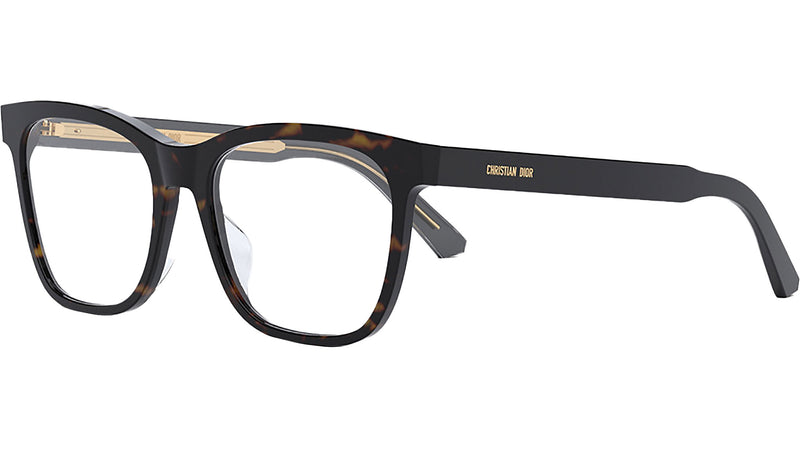 DiorSpiritO S4I Havana Square Eyeglasses