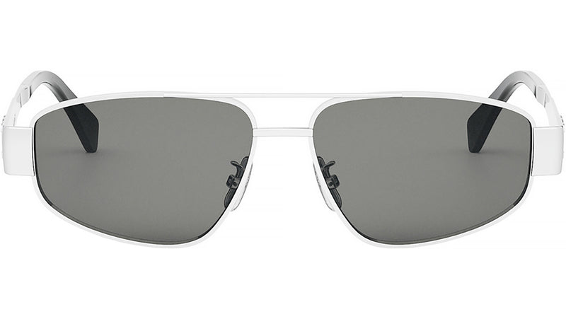 Metal Triomphe Palladium Pilot Sunglasses