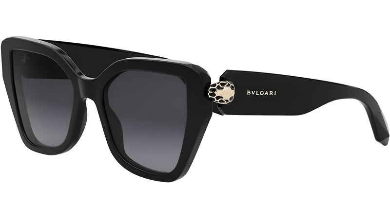 Serpenti Black Butterfly Sunglasses