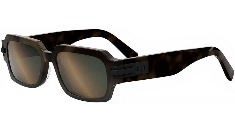 DiorBlackSuit S1I Coloured Havana Geometric Sunglasses