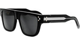 CD Diamond S6I Black Square Sunglasses