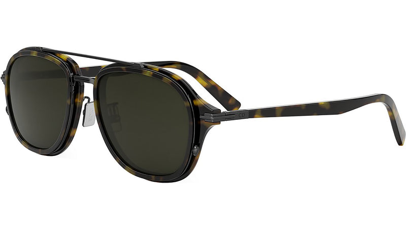 DiorBlackSuit A4U Shiny Havana Pilot Sunglasses