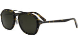 DiorBlackSuit A4U Shiny Havana Pilot Sunglasses