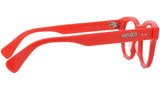 Boke Flower Red Square Eyeglasses