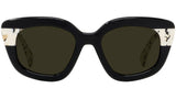 1970 Black Butterfly Sunglasses