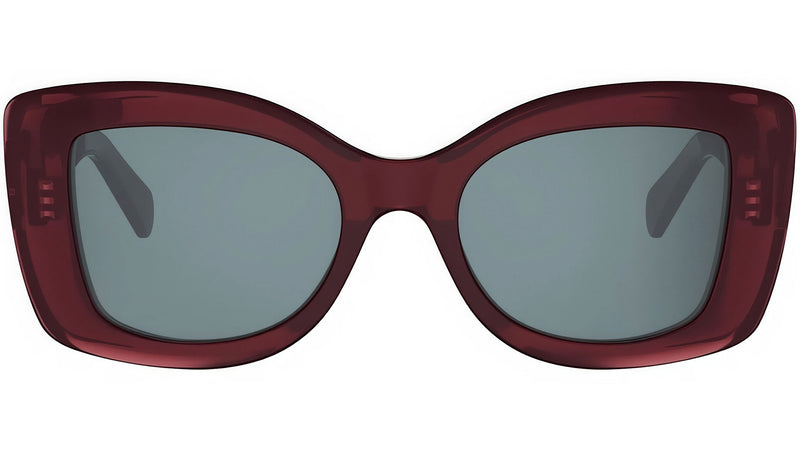 CELINE 3 Dots Bordeaux Geometric Sunglasses