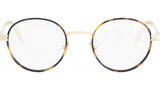 DiorCannageO R1U Gold Round Eyeglasses