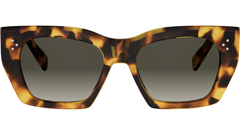 CELINE 3 Dots Havana Square Sunglasses