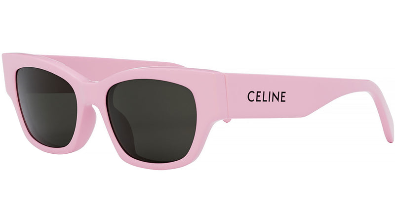 CELINE Monochroms Pink Rectangular Sunglasses