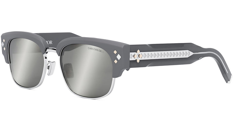 CD Diamond C1U Grey Geometric Sunglasses