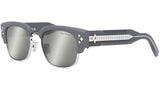 CD Diamond C1U Grey Geometric Sunglasses