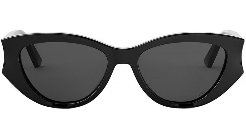 DiorGlow B1I Shiny Black Cat Eye Sunglasses
