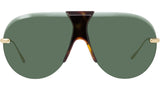 Slim Havana Mask Sunglasses