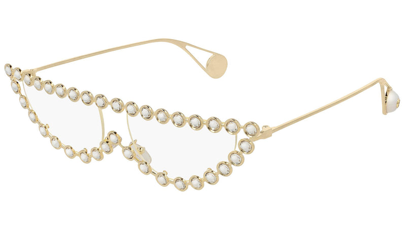 GG0364S shiny gold and clear