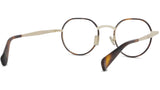 Boke Flower Yellow Round Eyeglasses