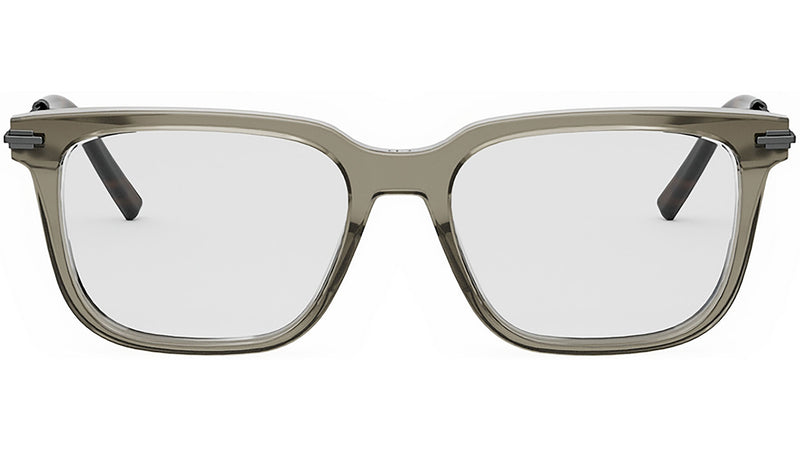 DiorBlackSuitO 12I Shiny Brown Squared Eyeglasses