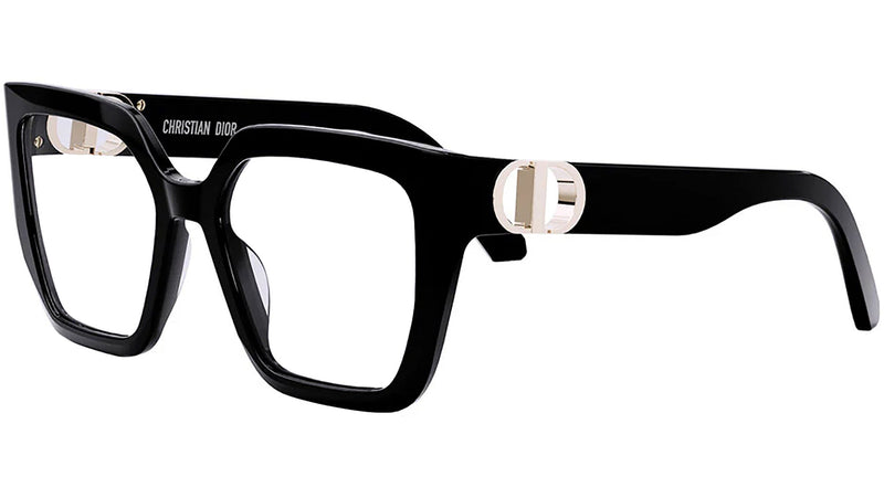 30MontaigneO S1I Black Squared Eyeglasses