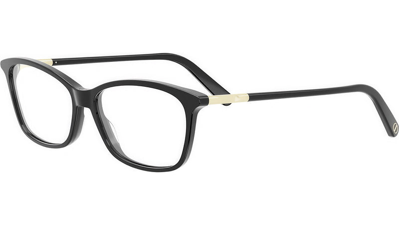 Mini CD O B8I Black Rectangular Eyeglasses