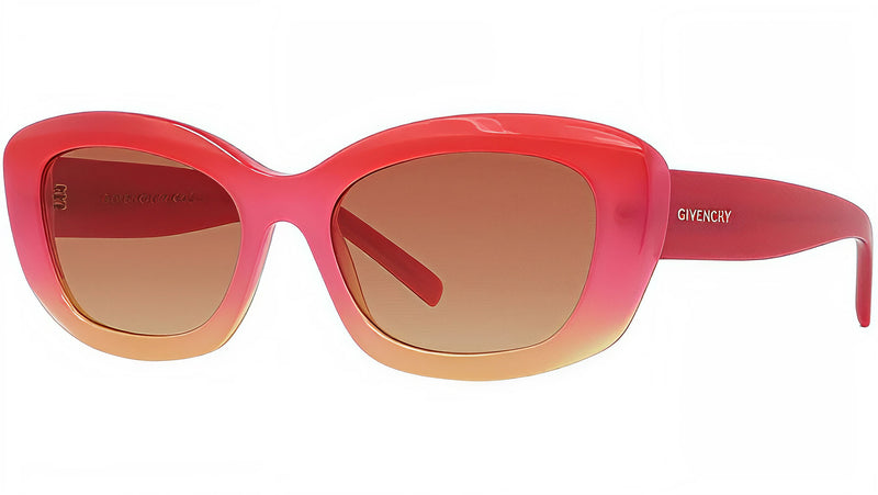 GV Day Red Faded Geometric Sunglasses