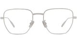 GV Speed Silver Square Eyeglasses