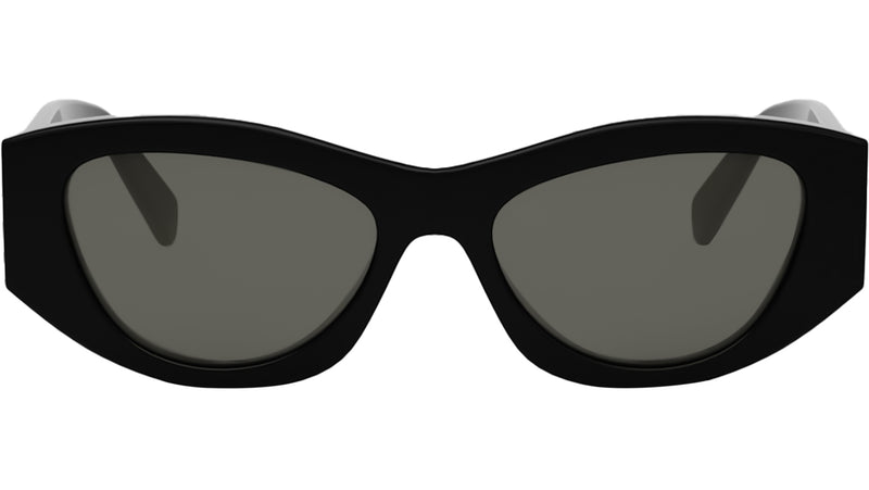 Triomphe Black Geometric Sunglasses