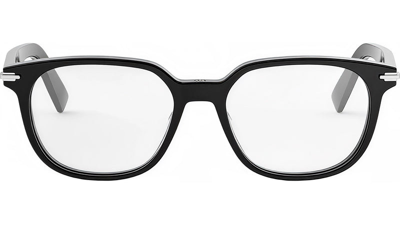 DiorBlackSuitO 25I Black Round Eyeglasses