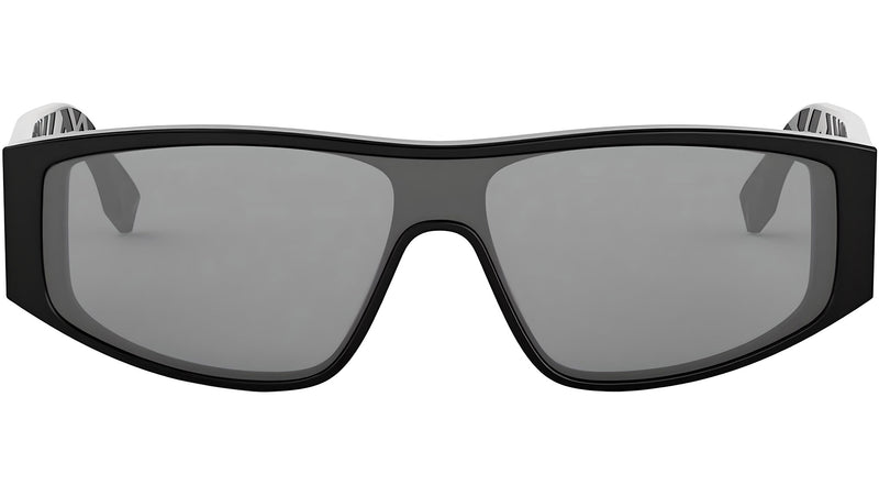 FF Squared Black Geometric Sunglasses