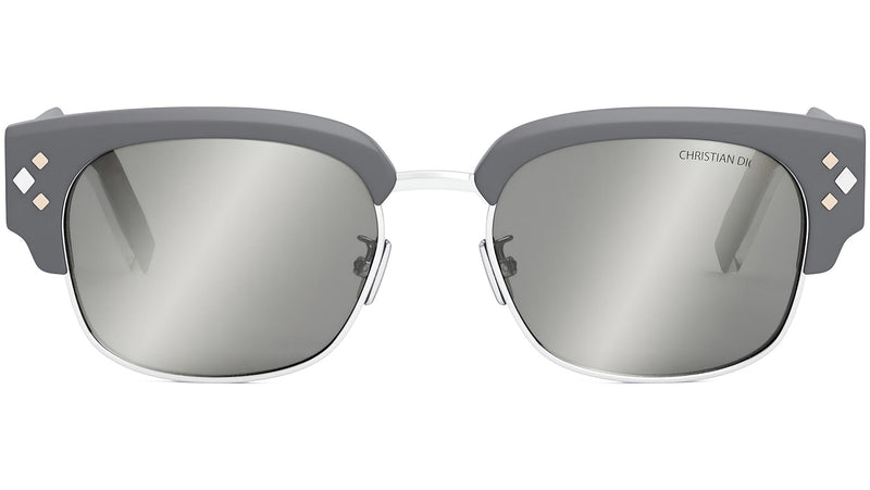 CD Diamond C1U Grey Geometric Sunglasses