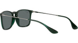 Chris RB4187 666381 transparent green