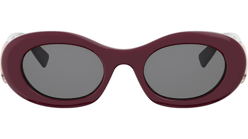 Diva’s Dream Red Oval Sunglasses