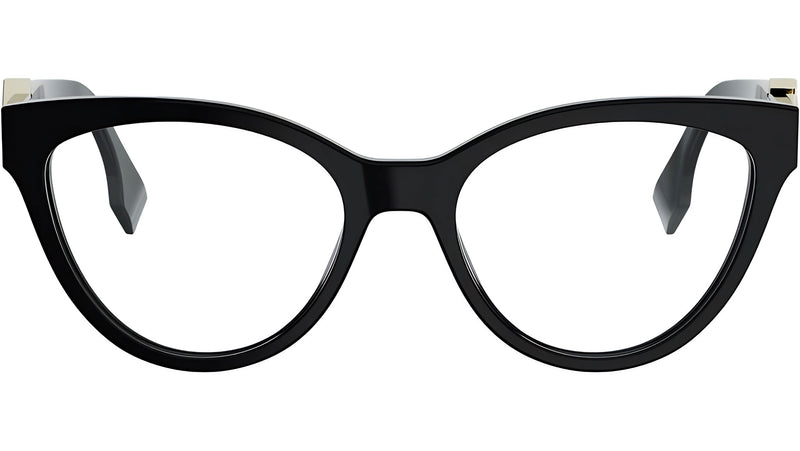 FF Diamonds Black Cat Eye Eyeglasses
