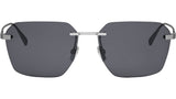 Octo Palladium Geometric Sunglasses