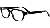 FF Squared Black Square Eyeglasses