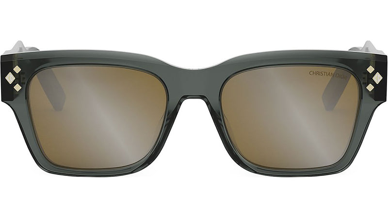 CD DiamondO S2I Transparent Grey Geometric Sunglasses
