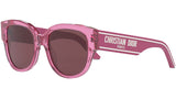WilDior BU Pink Butterfly Sunglasses