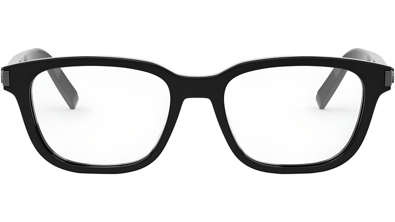 CD IconO 3I Shiny Black Rectangular Eyeglasses
