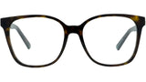 30MontaigneMiniO S2I Havana Geometric Eyeglasses