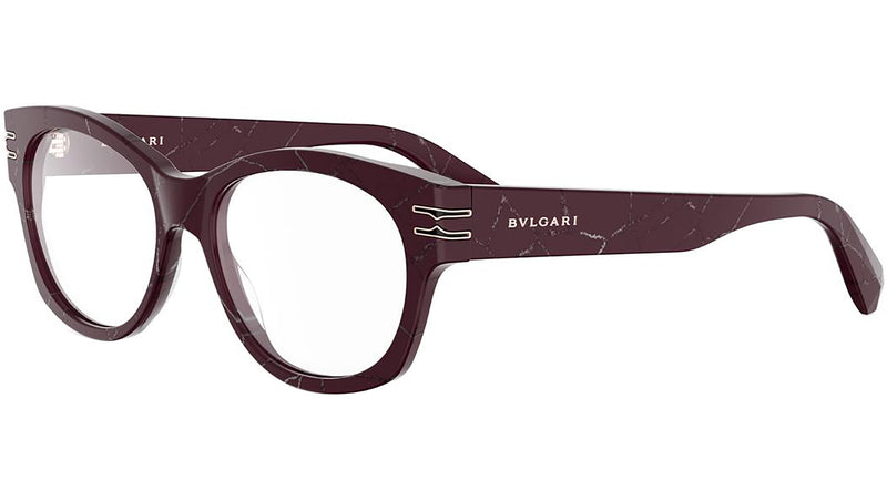 Bvlgari Aluminium Black Rectangular Eyeglasses